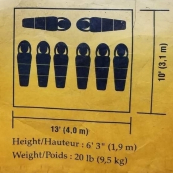 CUMBERLAND DOME TENT FOR 8 PERSONS - Picture 10 of 10